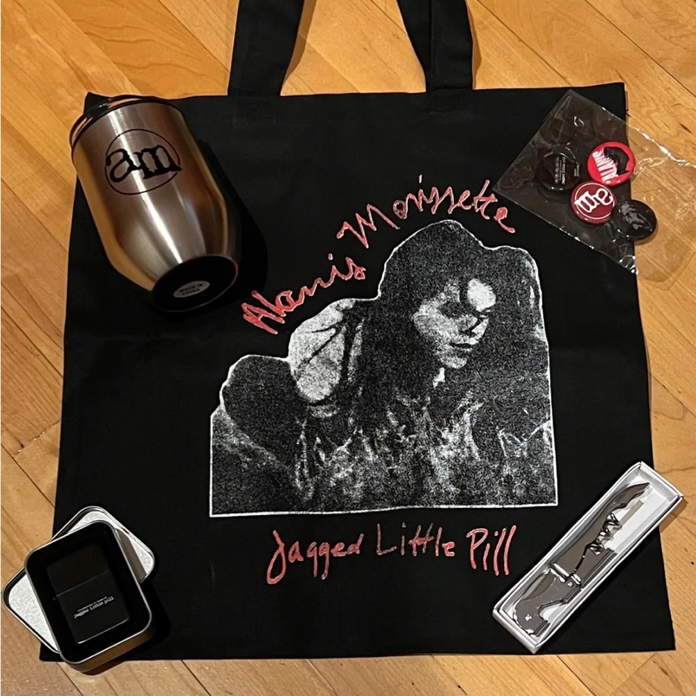 Alanis Morissette Ultimate Fan Set Reasons I drink Jagged Little Pill